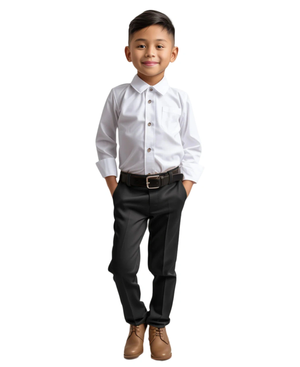 Junge Anzughose – Elegante Schwarz für den kleinen Stil-Entdecker!