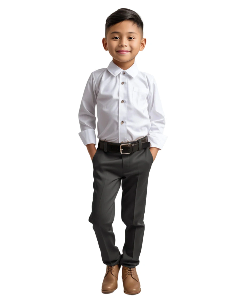 Zegarie Jungen Hose: Elegantes Anthrazit für kleine Gentlemen!