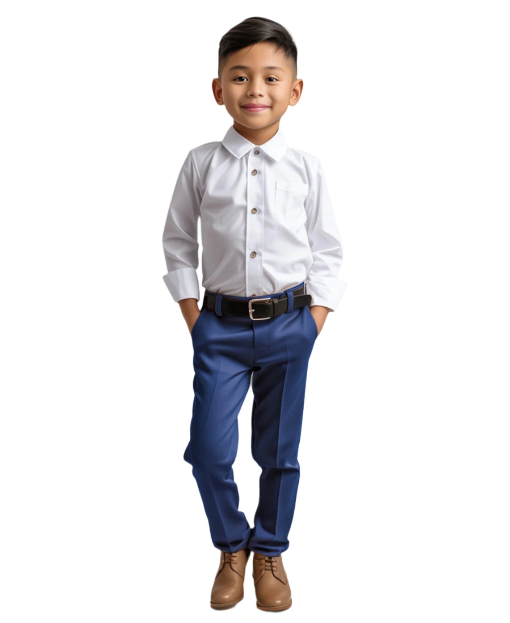 Zegarie Jungen Anzugshose Navy: Stilvoll & Strapazierfähig – Perfekt für kleine Abenteurer